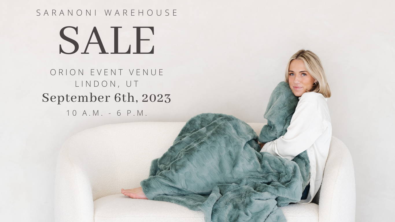 UT County Warehouse Sale 2023 Saranoni